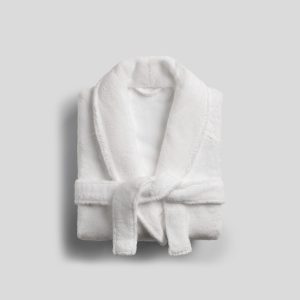 Classic Plush Robe (White)