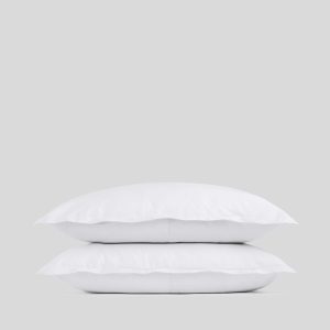 Sateen Sham Set (white)