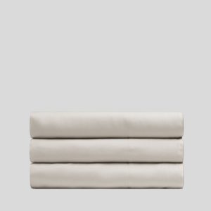Sateen Top Sheet (Bone)