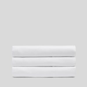 Sateen Top Sheet (White)