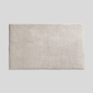 Soft Rib Tub Mat (Bone)