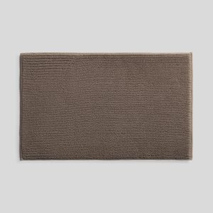 Soft Rib Tub Mat (Warm Grey)