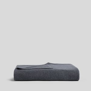 Soft Spun Cotton Throw - FINAL SALE (Grey)