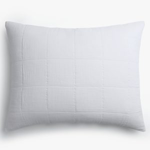 Terrace Gauze Sham Set - FINAL SALE (White)